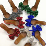 Pointed Toe Bow High Heels Pumps - Image 16
