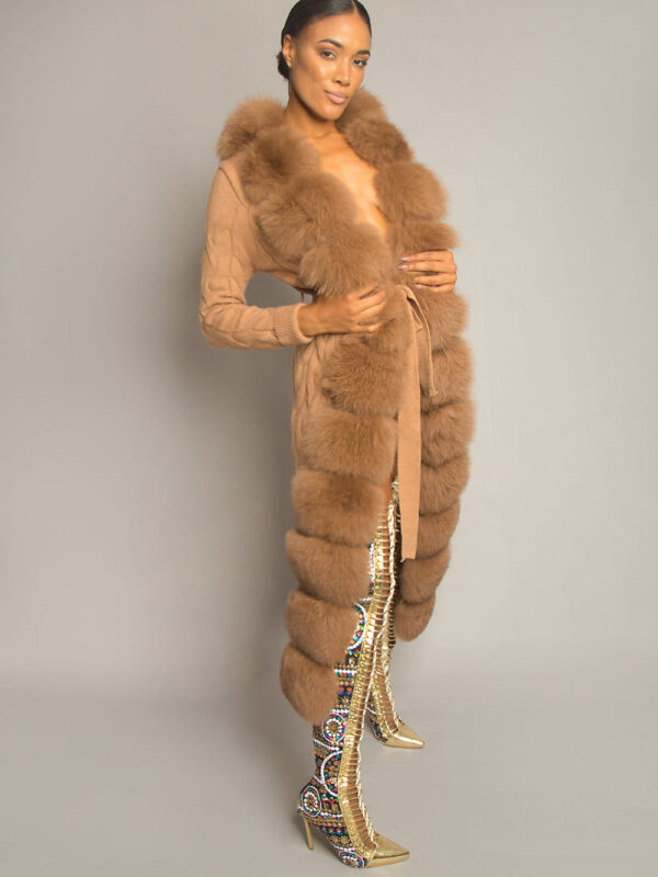 CAVO Fur & Cashmere Cardigan - ZCRAVE™ OFFICIAL WEBSITE