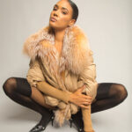 Fur Trim Puffer Jacket in Tan - Image 6