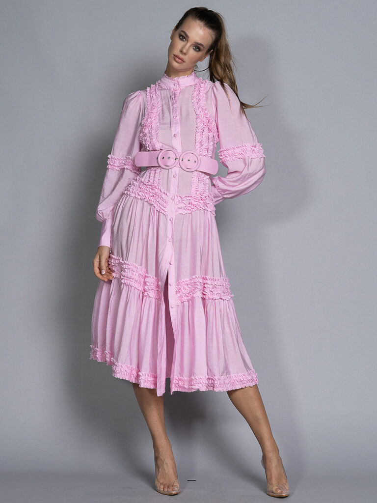 JADE Maxi Dress in Pink