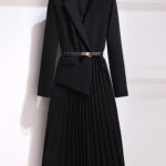 PETCHA Pleated Midi Dress - Image 4