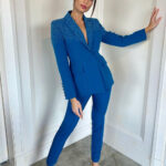 OTRA Blazer & Pants Set in Yale - Image 4