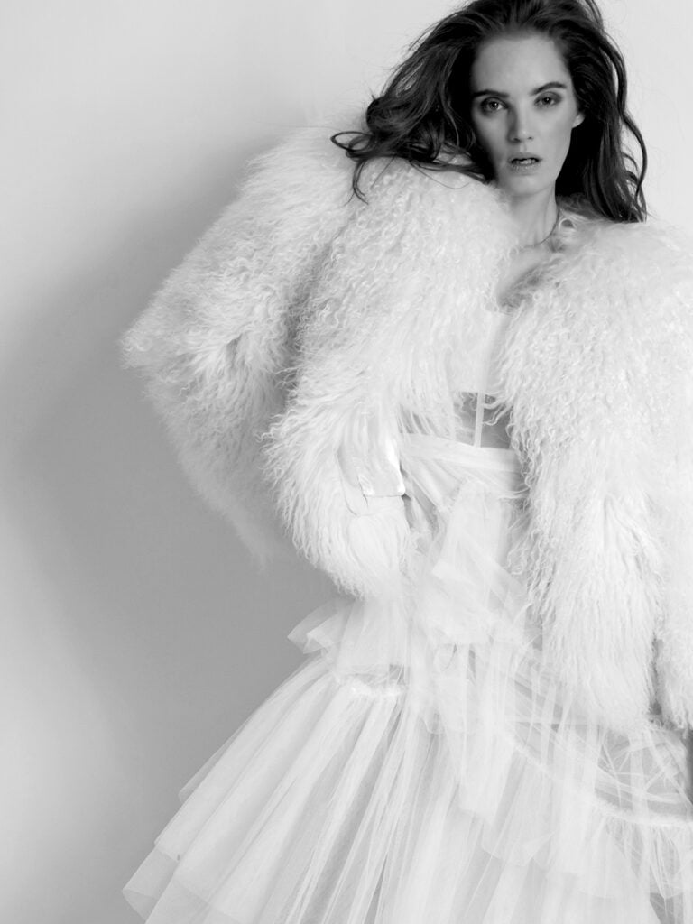 CASA Corset Tulle Gown Right Image