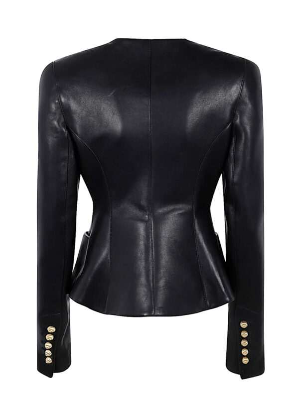 【2plan】Ed leather over blazer The Leather Blazer Trend That'll Eclipse The Oversized Look