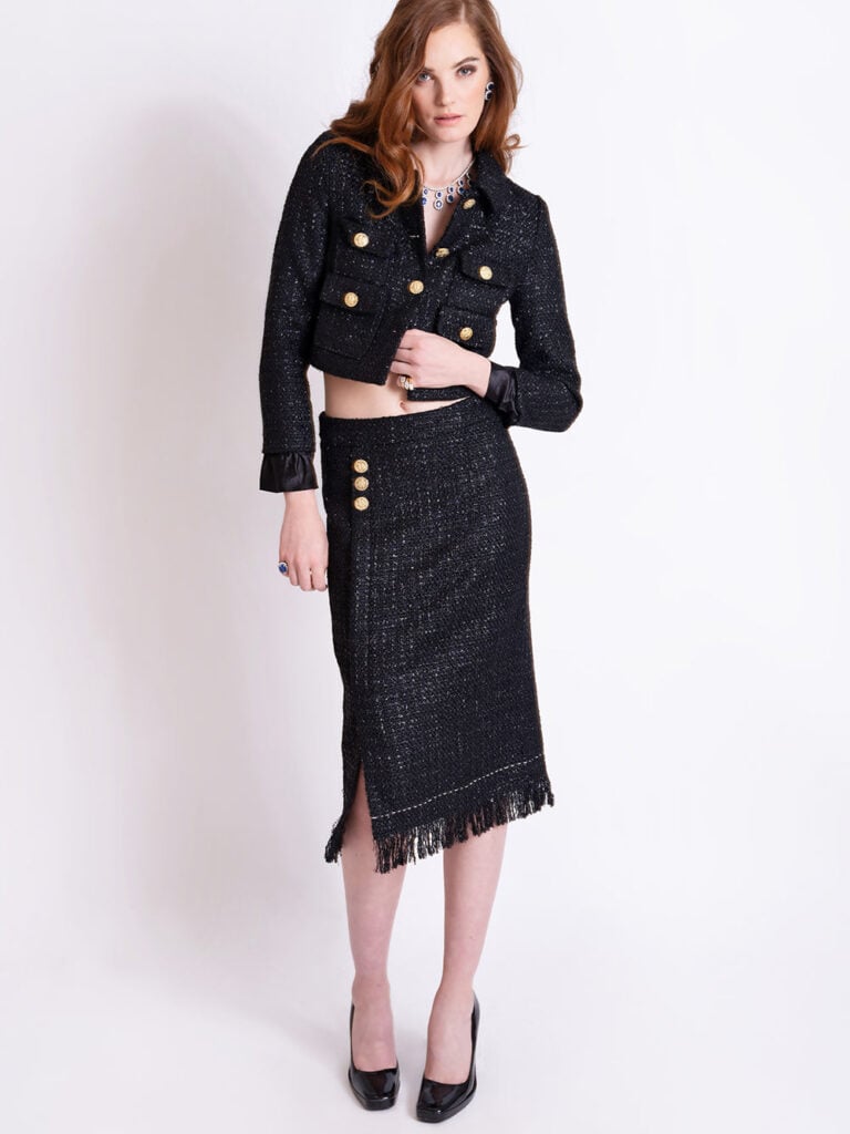 MADISON Tweed Jacket & Skirt Set Right Image