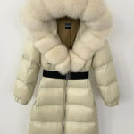 CENTRO Hooded Long Down Jacket - Image 15