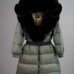 CENTRO Hooded Long Down Jacket - Image 9