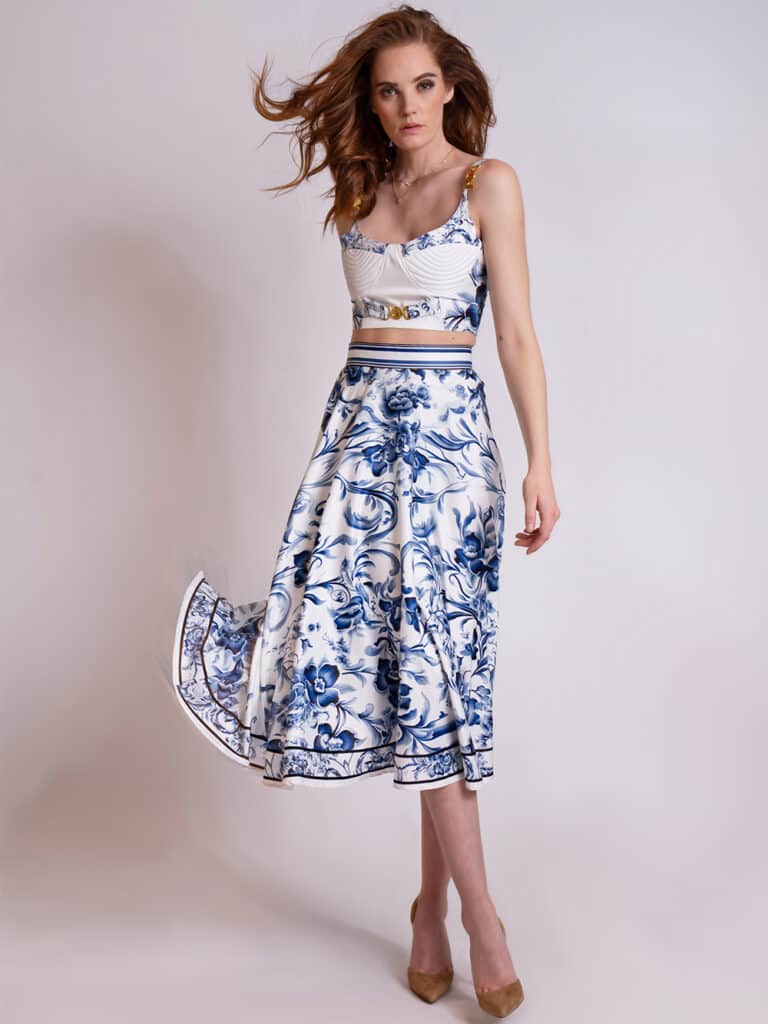 ENIMARE TOP &AMP; SKIRT SET LEFT IMAGE