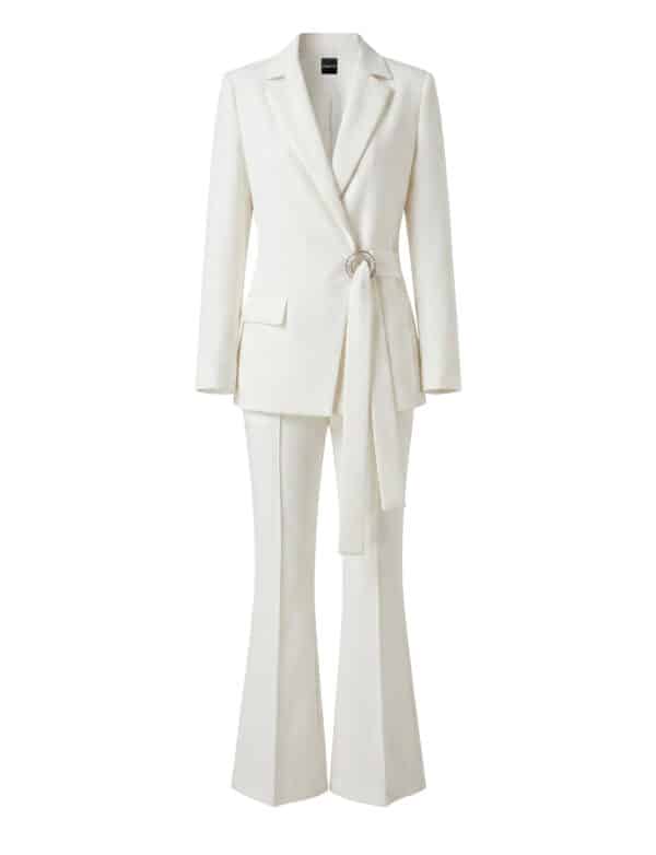 ALISSE Blazer & Flared Pants Set
